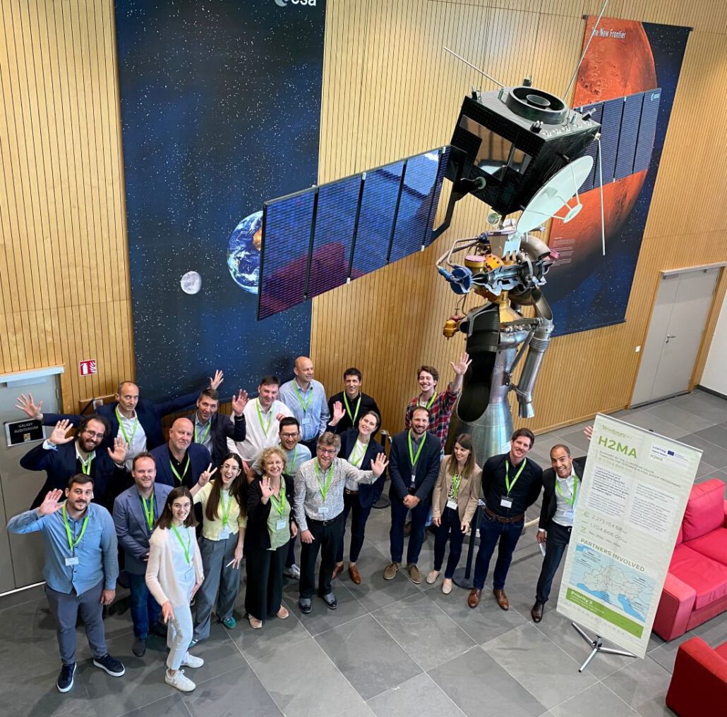 H2MA Team bei der International Space University-Strasbourg